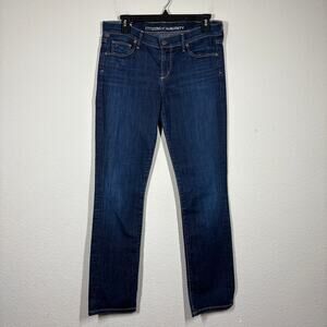 Citizens Of Humanity Womens Size 29 Ava Lose Rise Straight Leg Jeans Dark Blue